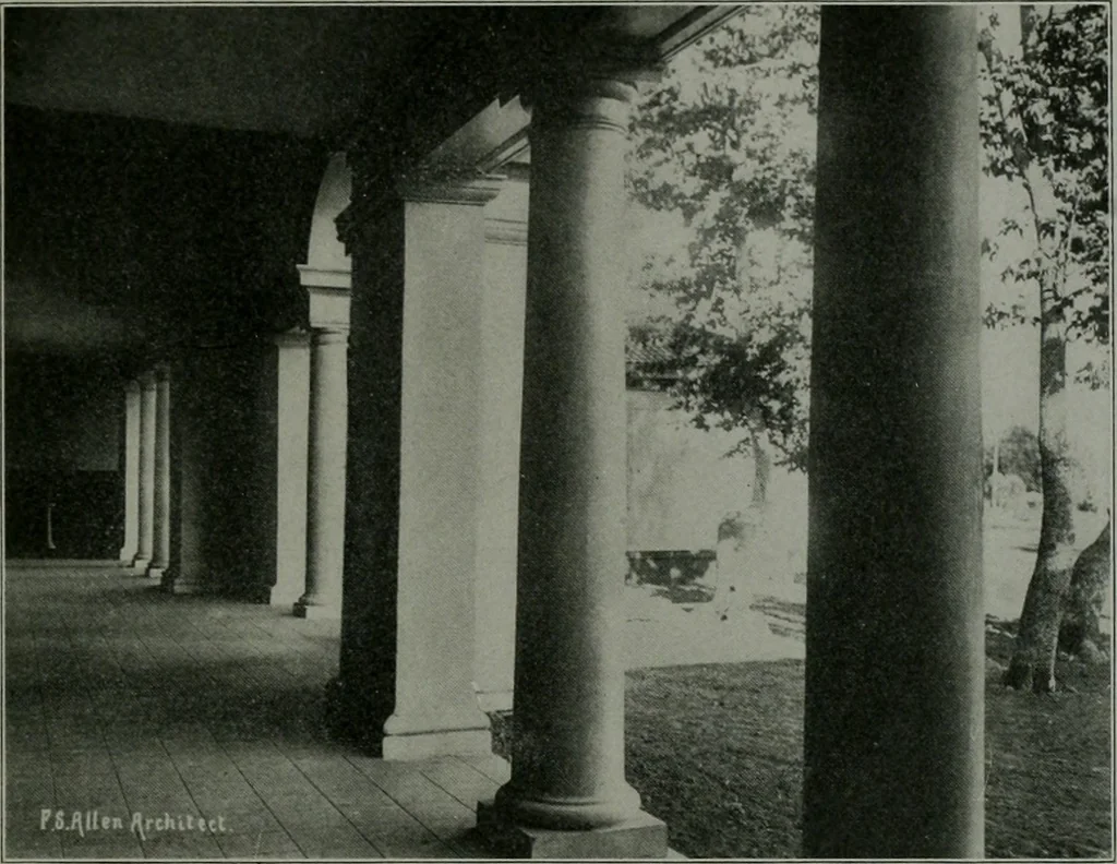 An illustration from The Architect & engineer of California and the Pacific Coast, 1905, leaf 252