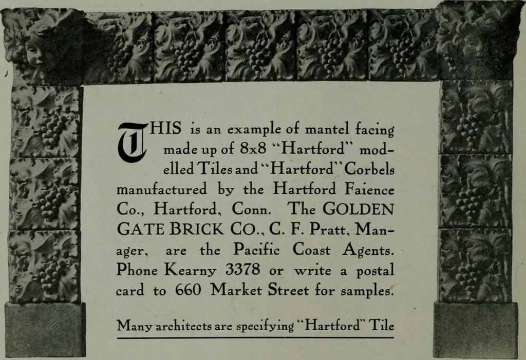 An illustration from The Architect & engineer of California and the Pacific Coast, 1905, leaf 27