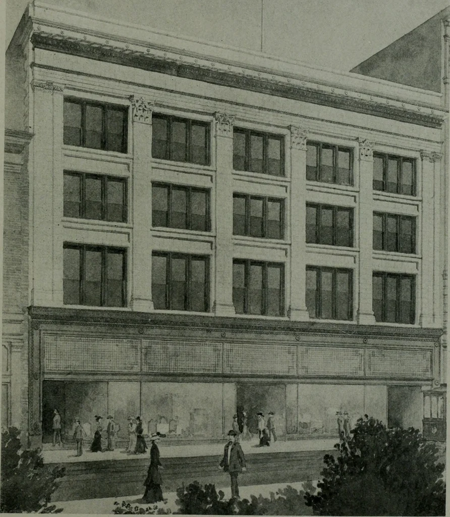 An illustration from The Architect & engineer of California and the Pacific Coast, 1905, leaf 272