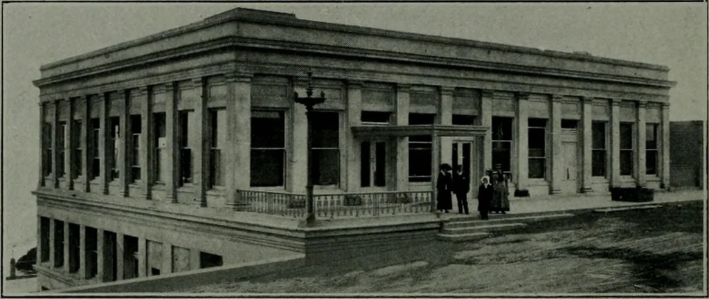 An illustration from The Architect & engineer of California and the Pacific Coast, 1905, leaf 273
