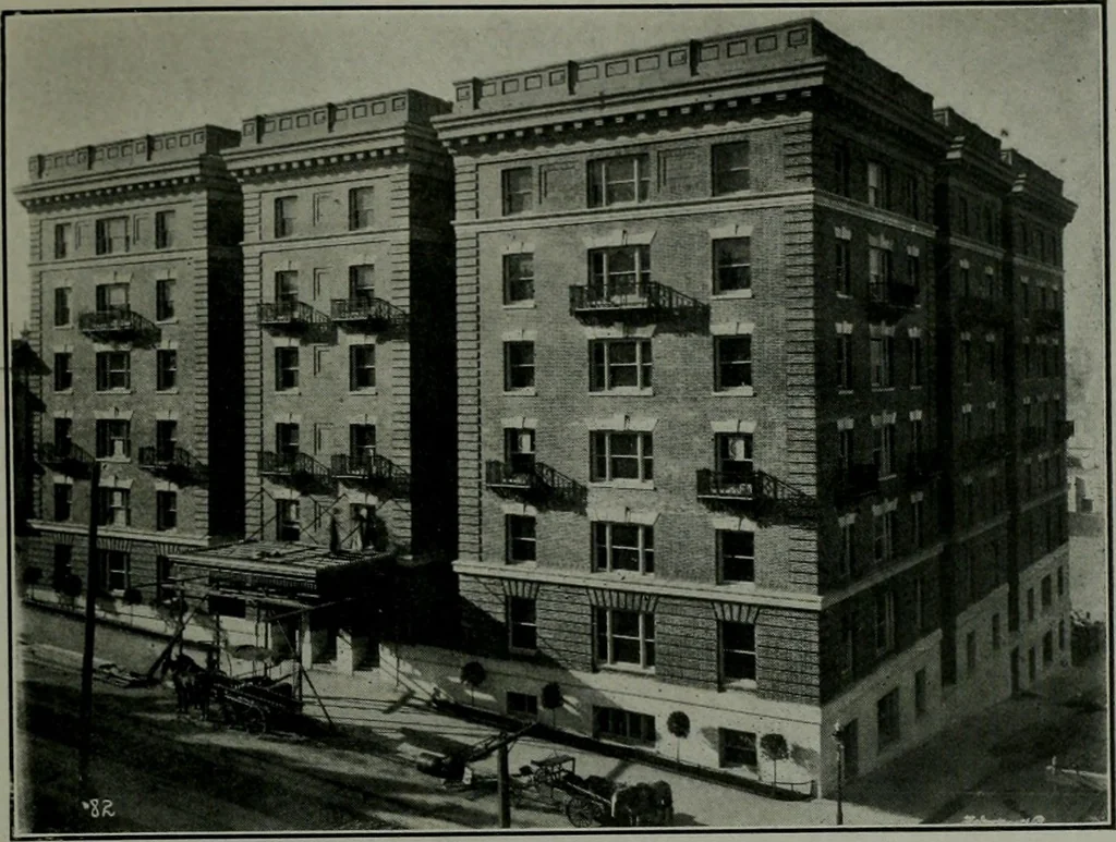 An illustration from The Architect & engineer of California and the Pacific Coast, 1905, leaf 346