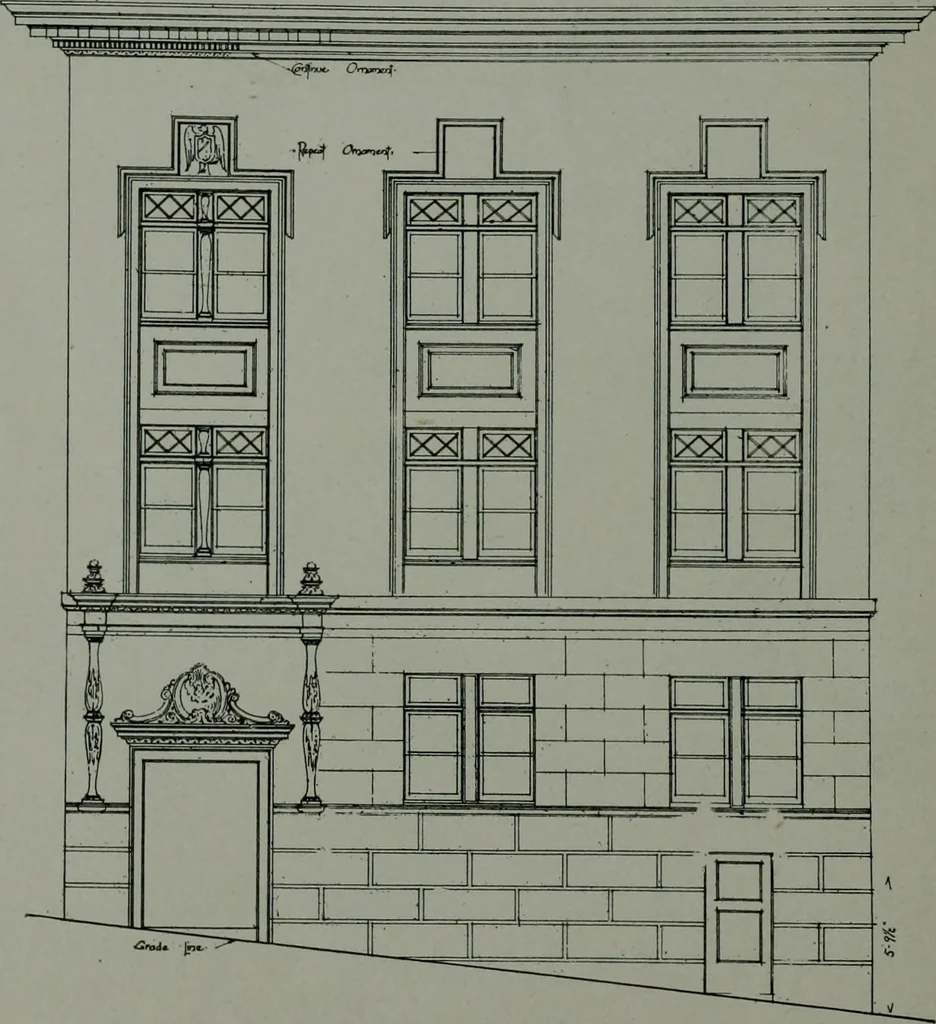 An illustration from The Architect & engineer of California and the Pacific Coast, 1905, leaf 407