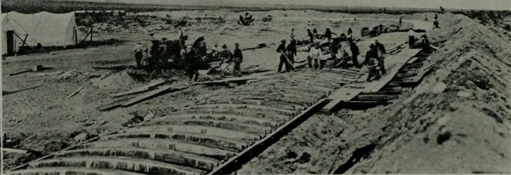An illustration from The Architect & engineer of California and the Pacific Coast, 1905, leaf 421