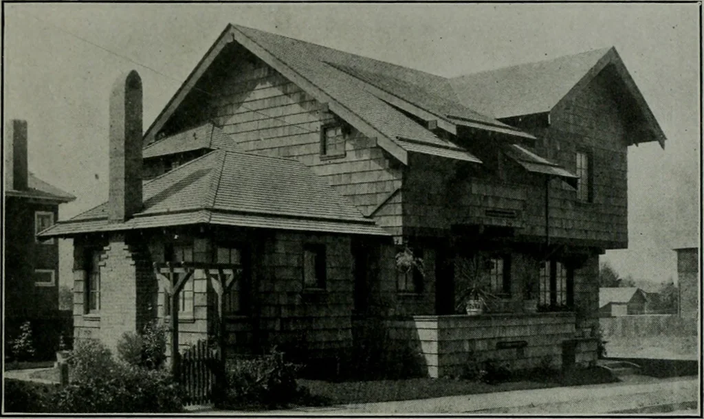 An illustration from The Architect & engineer of California and the Pacific Coast, 1905, leaf 434