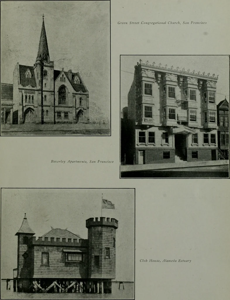 An illustration from The Architect & engineer of California and the Pacific Coast, 1905, leaf 442