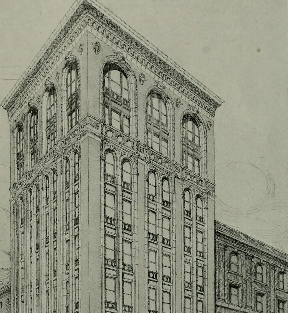An illustration from The Architect & engineer of California and the Pacific Coast, 1905, leaf 50