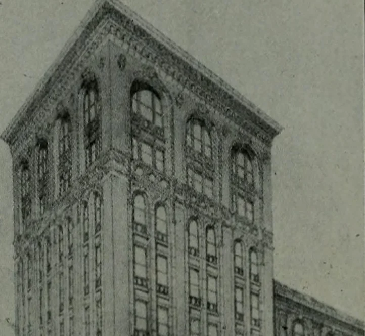 An illustration from The Architect & engineer of California and the Pacific Coast, 1905, leaf 509