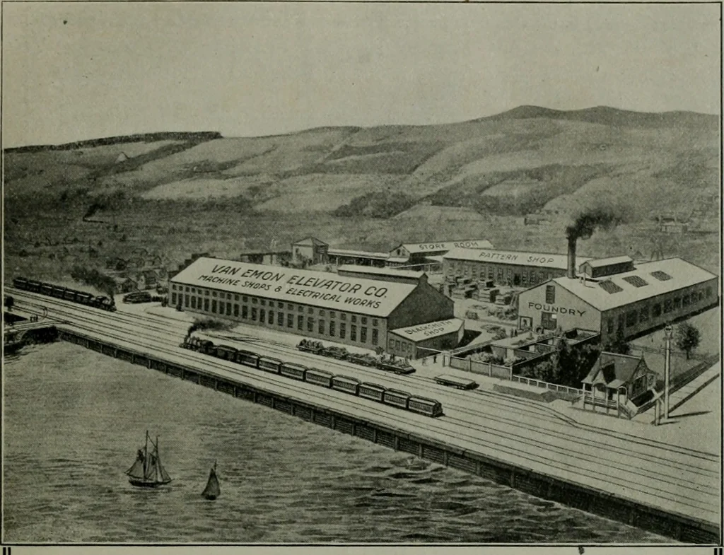 An illustration from The Architect & engineer of California and the Pacific Coast, 1905, leaf 6