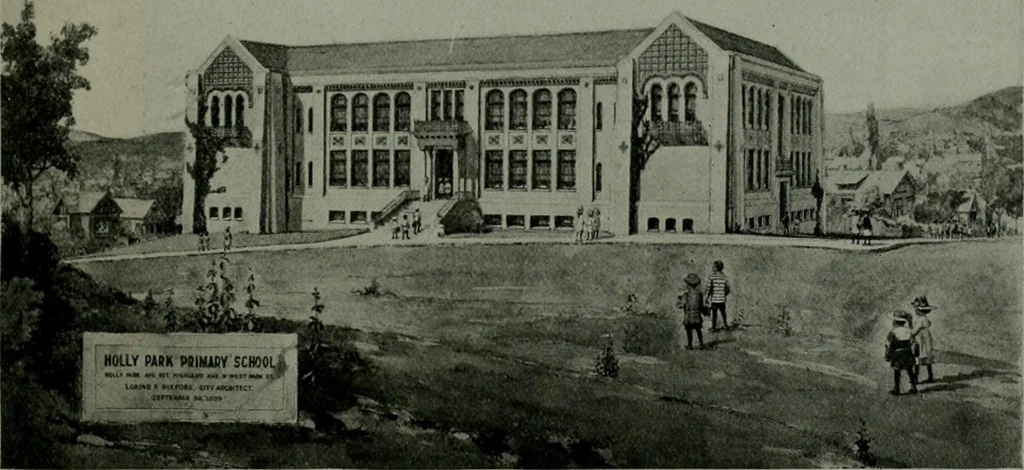 An illustration from The Architect & engineer of California and the Pacific Coast, 1905, leaf 68
