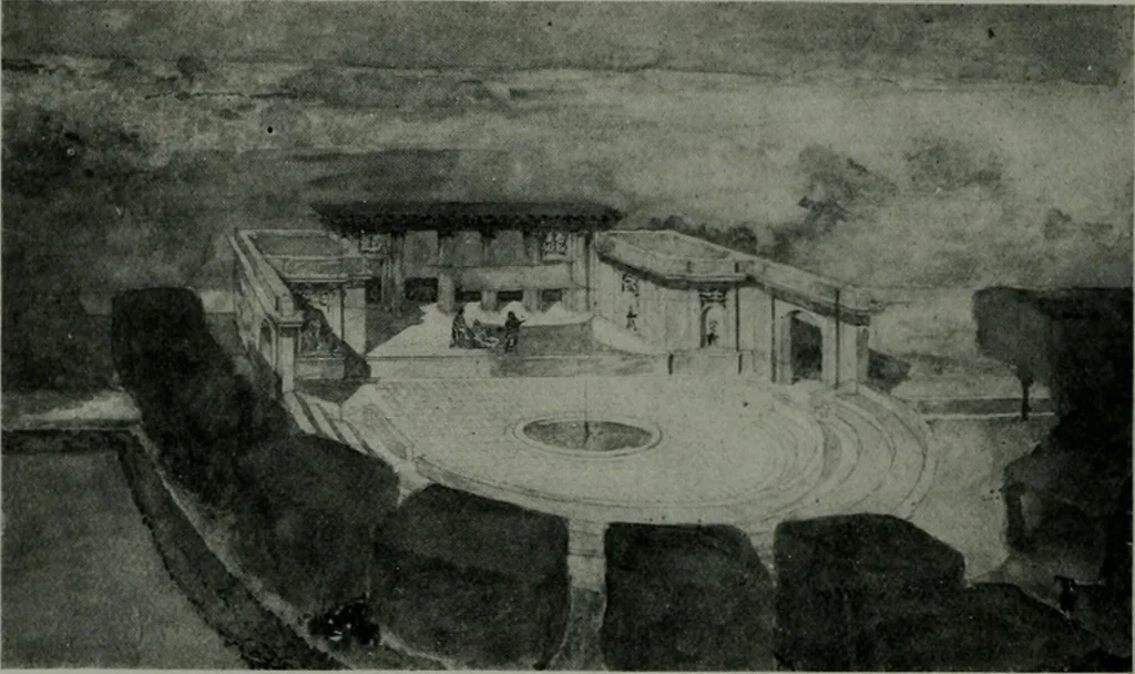 An illustration from The Architect & engineer of California and the Pacific Coast, 1905, leaf 73