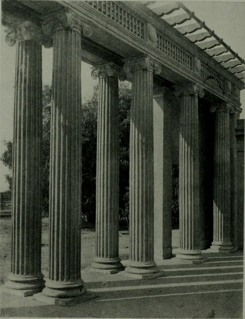 An illustration from The Architect & engineer of California and the Pacific Coast, 1905, leaf 73