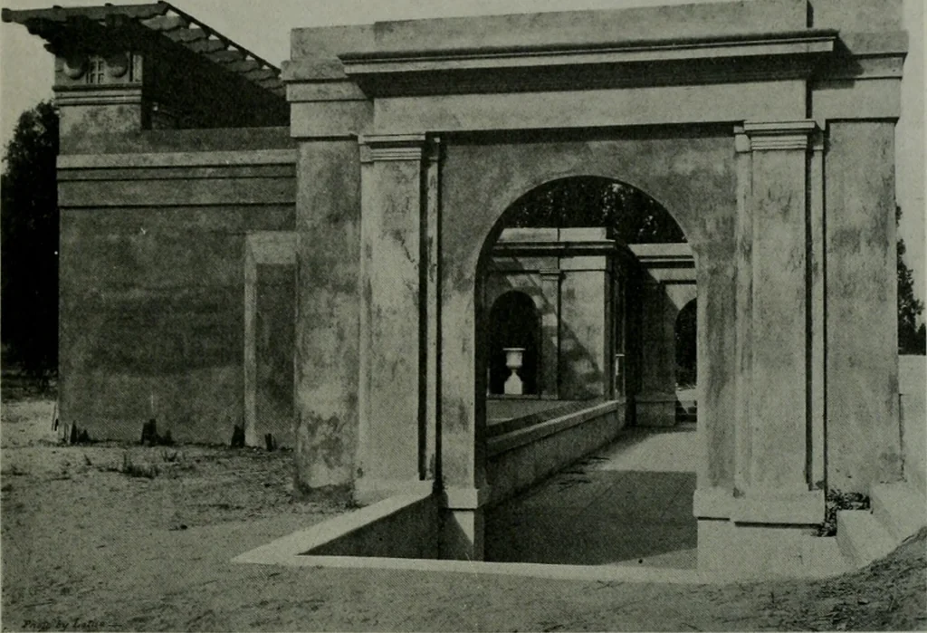 An illustration from The Architect & engineer of California and the Pacific Coast, 1905, leaf 74