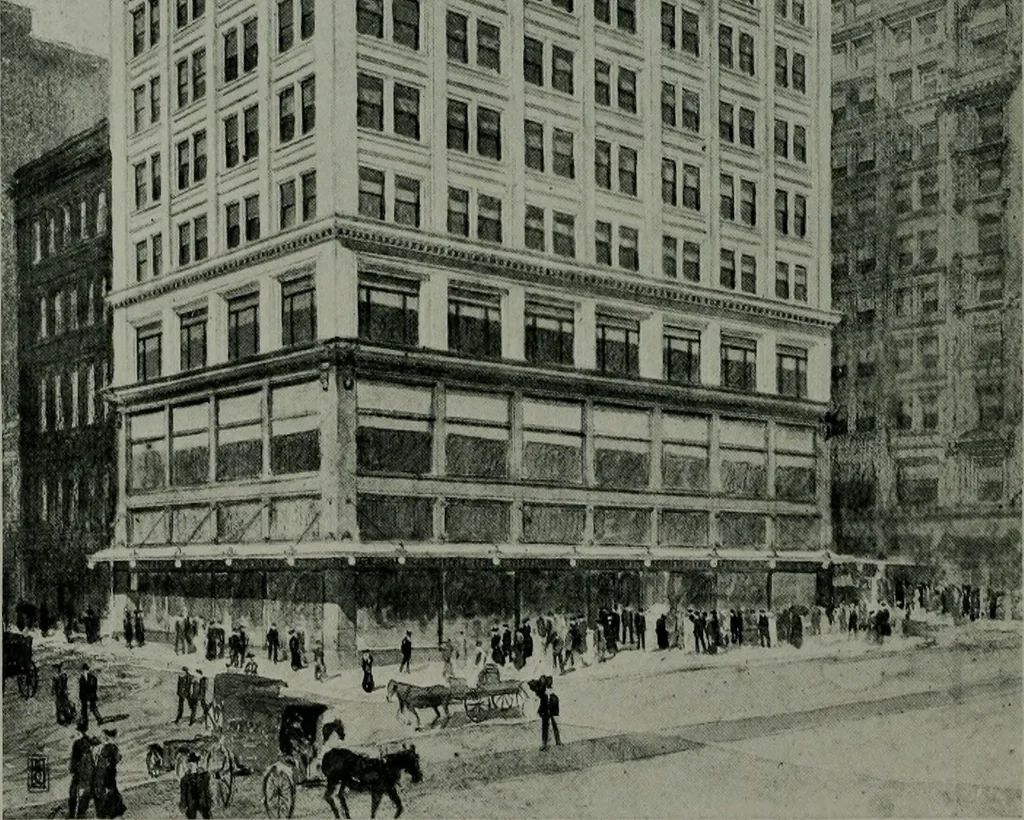 An illustration from The Architect & engineer of California and the Pacific Coast, 1905, leaf 97