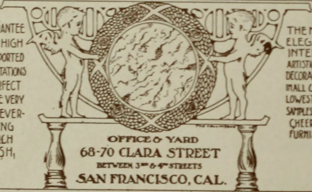 An illustration from The Architect & engineer of California and the Pacific Coast, 1905, leaf 101