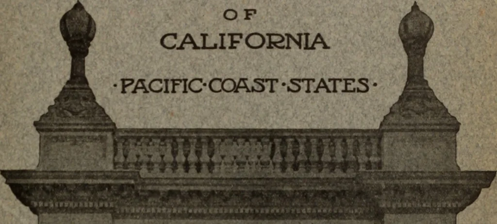 An illustration from The Architect & engineer of California and the Pacific Coast, 1905, leaf 102