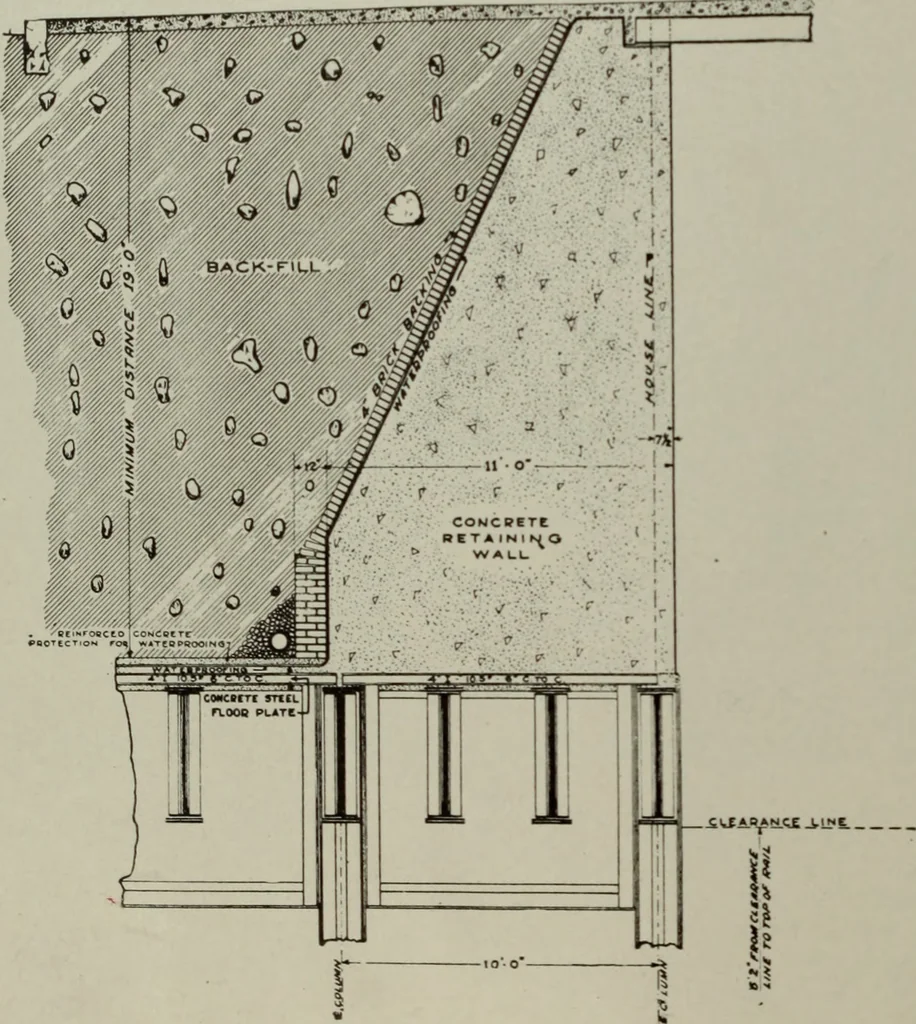 An illustration from The Architect & engineer of California and the Pacific Coast, 1905, leaf 107