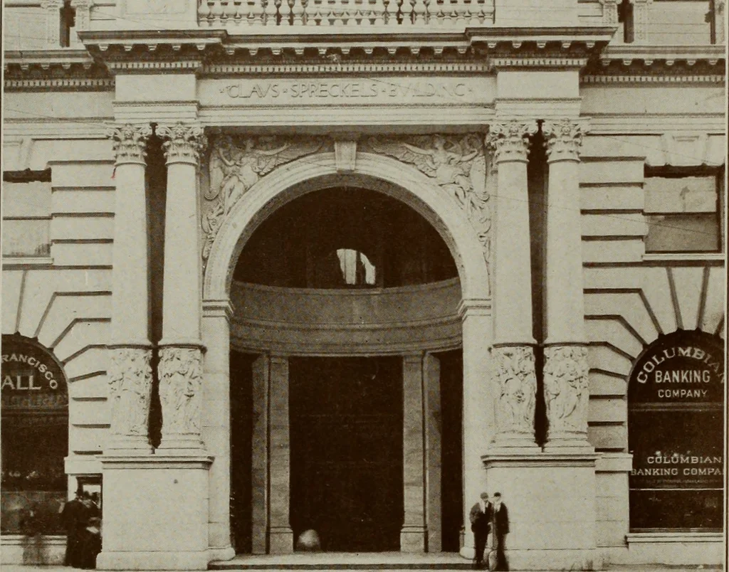An illustration from The Architect & engineer of California and the Pacific Coast, 1905, leaf 11