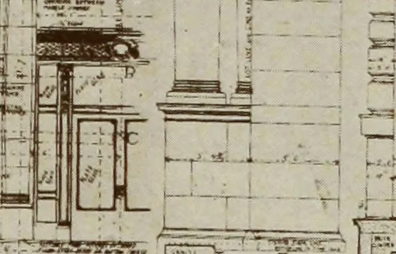 An illustration from The Architect & engineer of California and the Pacific Coast, 1905, leaf 12