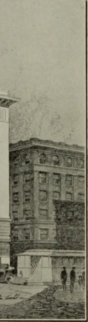 An illustration from The Architect & engineer of California and the Pacific Coast, 1905, leaf 133