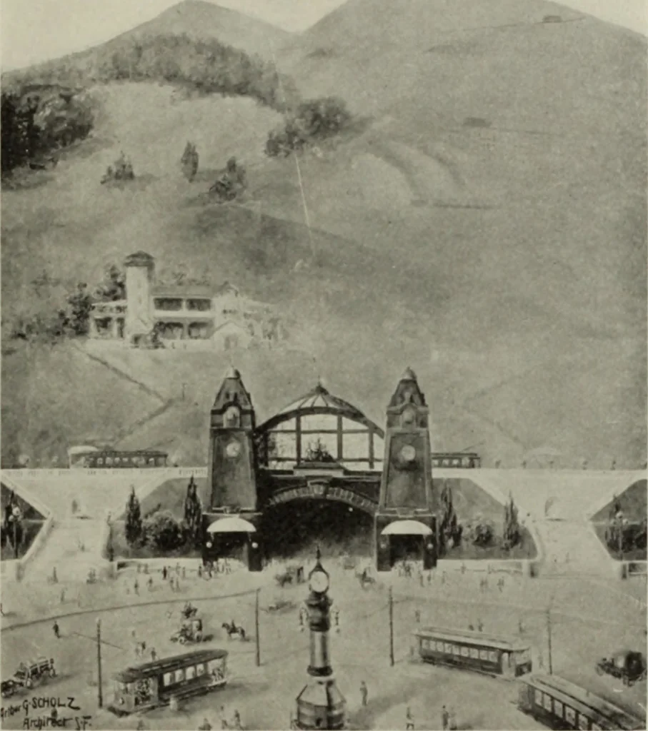 An illustration from The Architect & engineer of California and the Pacific Coast, 1905, leaf 138