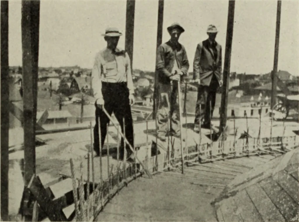 An illustration from The Architect & engineer of California and the Pacific Coast, 1905, leaf 144