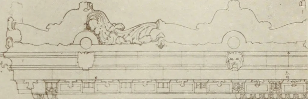 An illustration from The Architect & engineer of California and the Pacific Coast, 1905, leaf 16