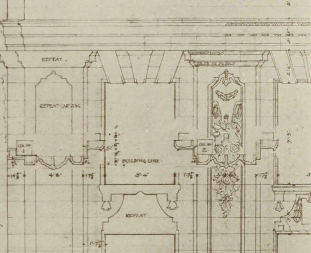 An illustration from The Architect & engineer of California and the Pacific Coast, 1905, leaf 16