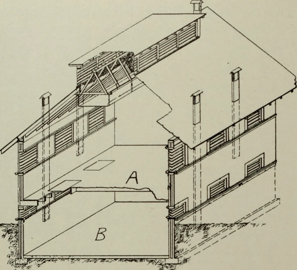 An illustration from The Architect & engineer of California and the Pacific Coast, 1905, leaf 161