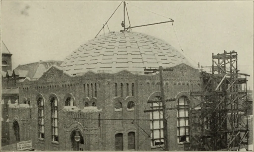 An illustration from The Architect & engineer of California and the Pacific Coast, 1905, leaf 166