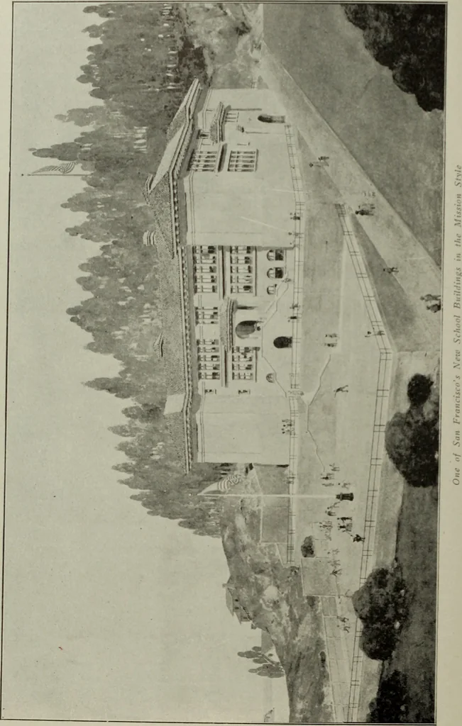 An illustration from The Architect & engineer of California and the Pacific Coast, 1905, leaf 171