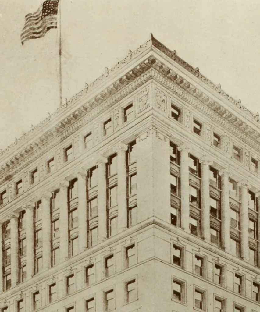 An illustration from The Architect & engineer of California and the Pacific Coast, 1905, leaf 18