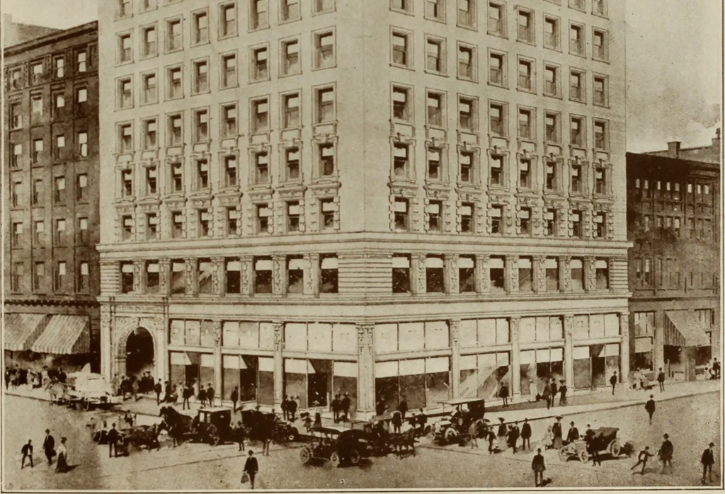 An illustration from The Architect & engineer of California and the Pacific Coast, 1905, leaf 18