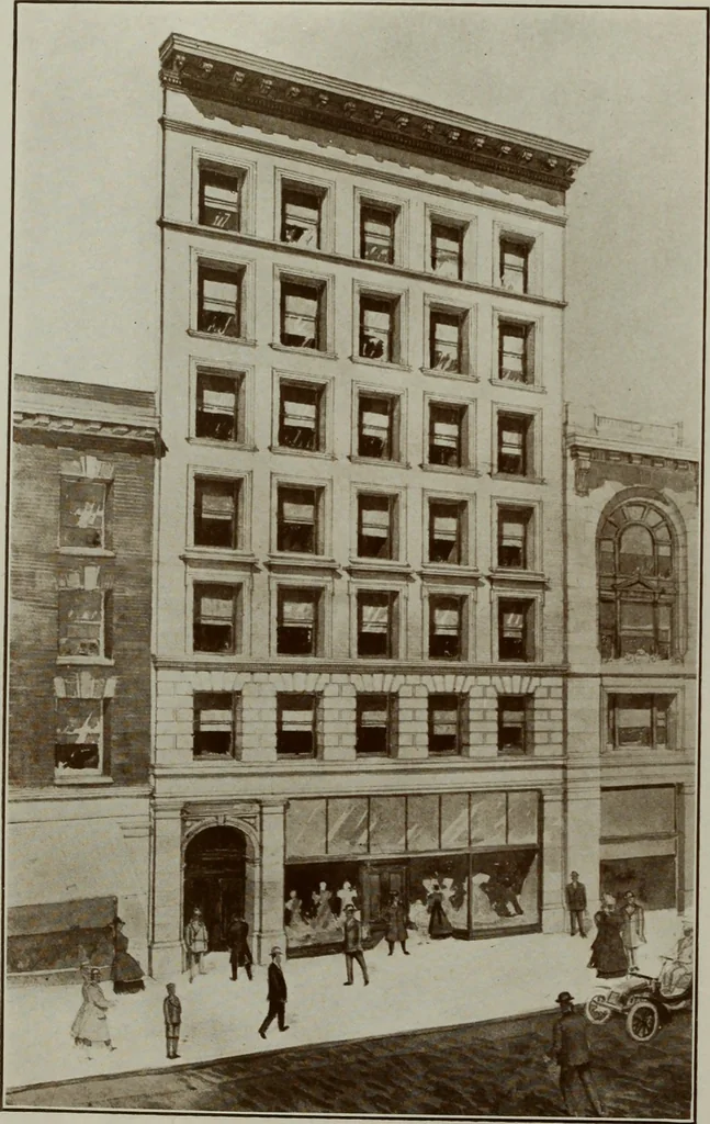 An illustration from The Architect & engineer of California and the Pacific Coast, 1905, leaf 19