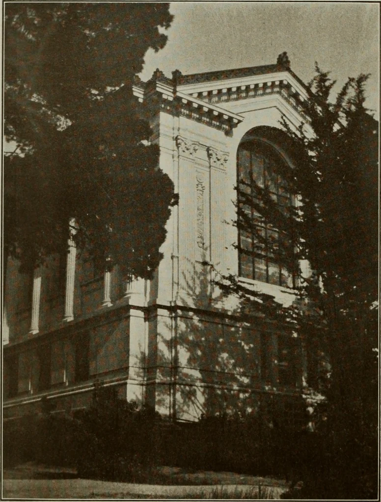 An illustration from The Architect & engineer of California and the Pacific Coast, 1905, leaf 207