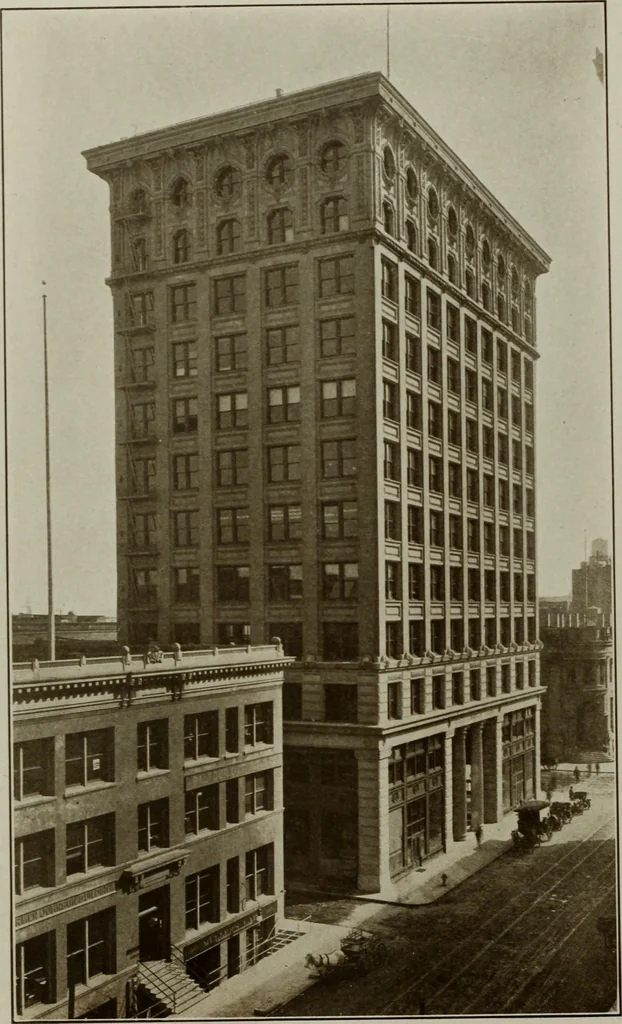 An illustration from The Architect & engineer of California and the Pacific Coast, 1905, leaf 219