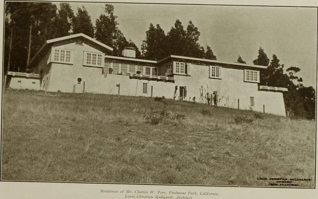An illustration from The Architect & engineer of California and the Pacific Coast, 1905, leaf 225