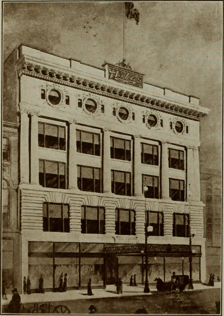An illustration from The Architect & engineer of California and the Pacific Coast, 1905, leaf 23