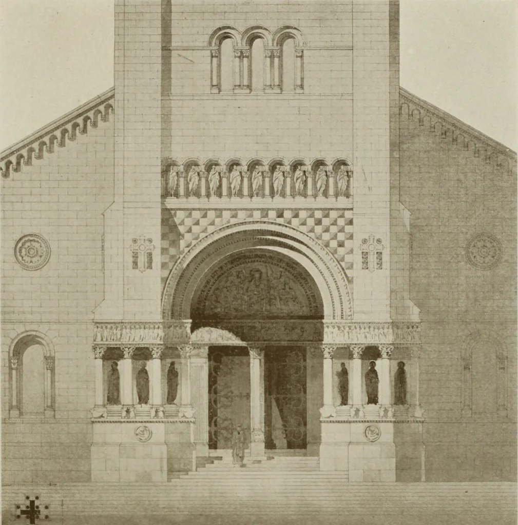 An illustration from The Architect & engineer of California and the Pacific Coast, 1905, leaf 236