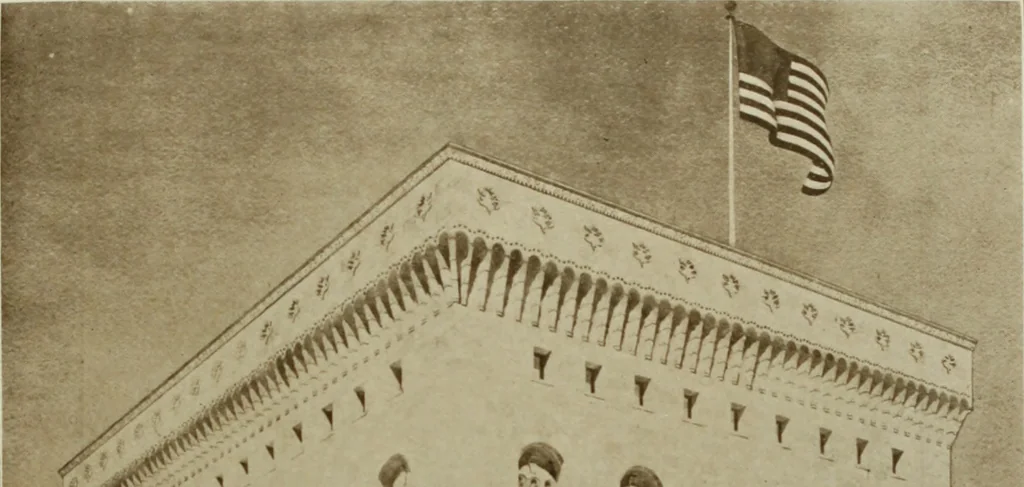 An illustration from The Architect & engineer of California and the Pacific Coast, 1905, leaf 242