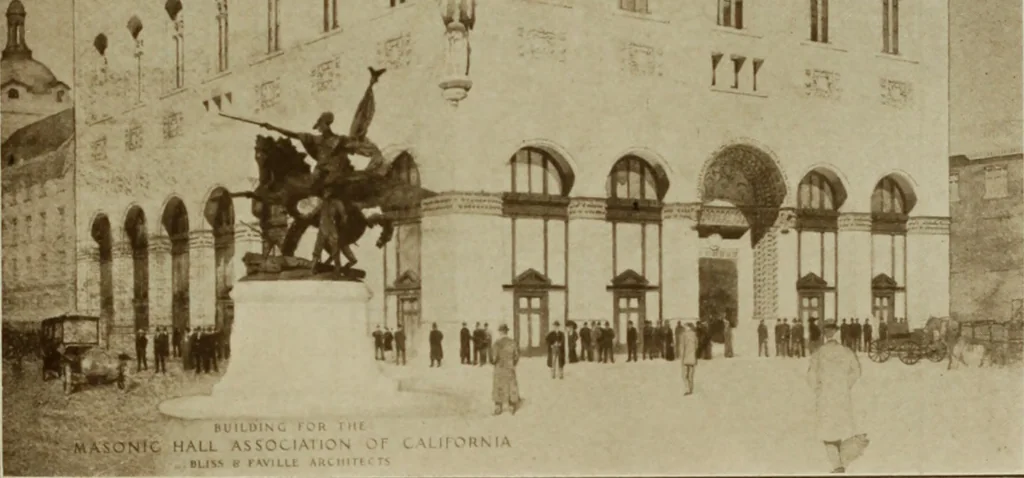 An illustration from The Architect & engineer of California and the Pacific Coast, 1905, leaf 242