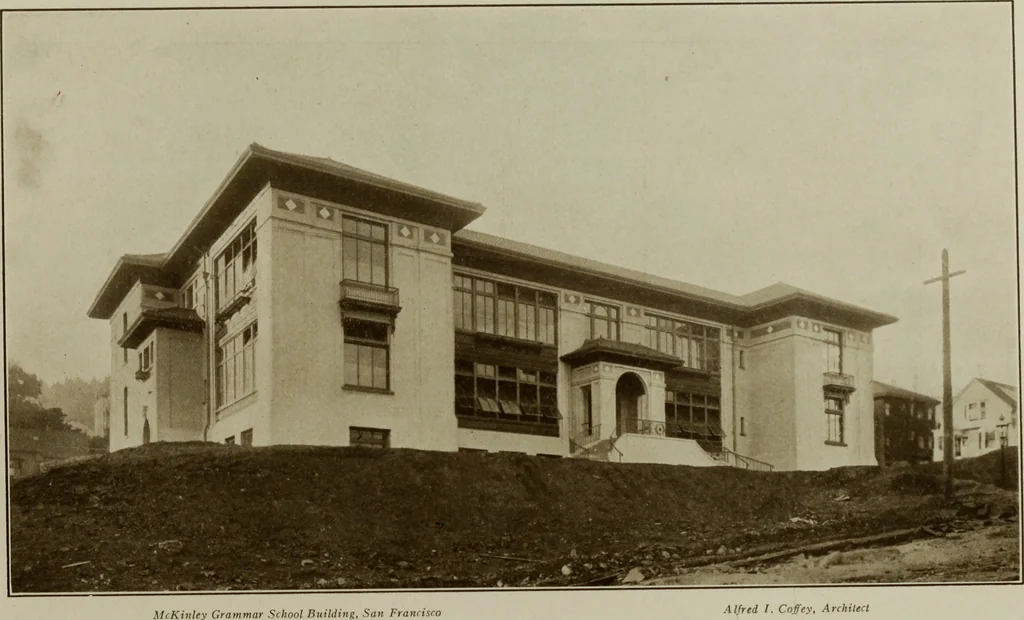 An illustration from The Architect & engineer of California and the Pacific Coast, 1905, leaf 245