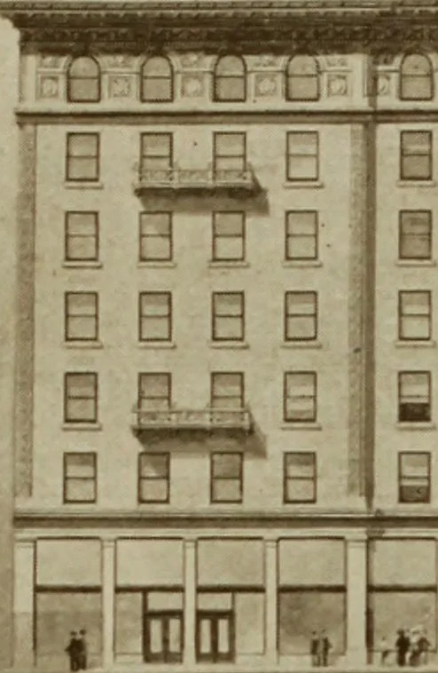 An illustration from The Architect & engineer of California and the Pacific Coast, 1905, leaf 266