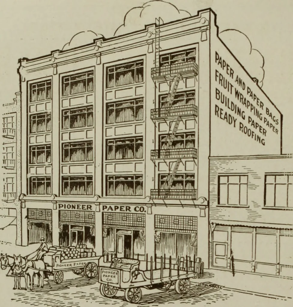 An illustration from The Architect & engineer of California and the Pacific Coast, 1905, leaf 295