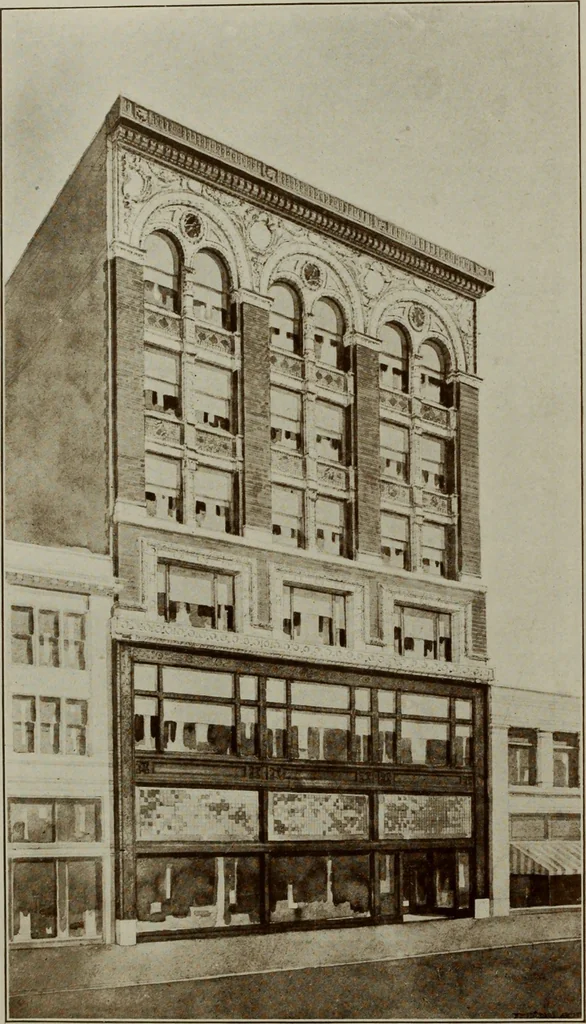 An illustration from The Architect & engineer of California and the Pacific Coast, 1905, leaf 31