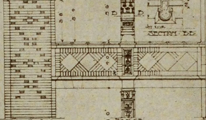 An illustration from The Architect & engineer of California and the Pacific Coast, 1905, leaf 32