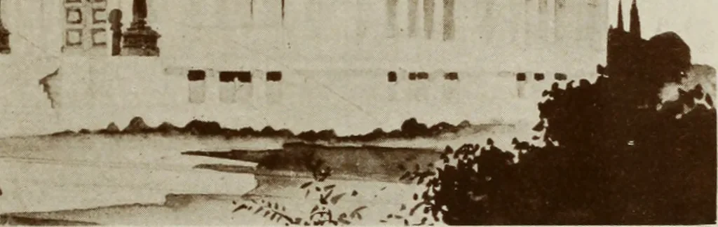 An illustration from The Architect & engineer of California and the Pacific Coast, 1905, leaf 38