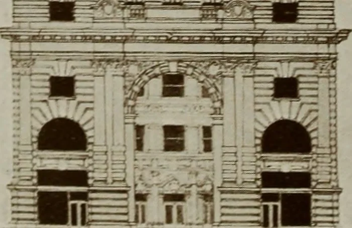 An illustration from The Architect & engineer of California and the Pacific Coast, 1905, leaf 39