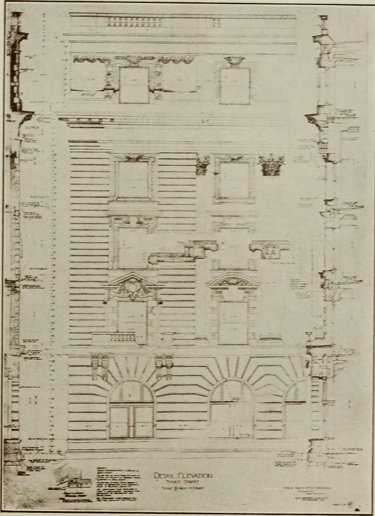 An illustration from The Architect & engineer of California and the Pacific Coast, 1905, leaf 40