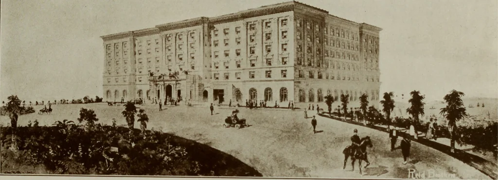 An illustration from The Architect & engineer of California and the Pacific Coast, 1905, leaf 47