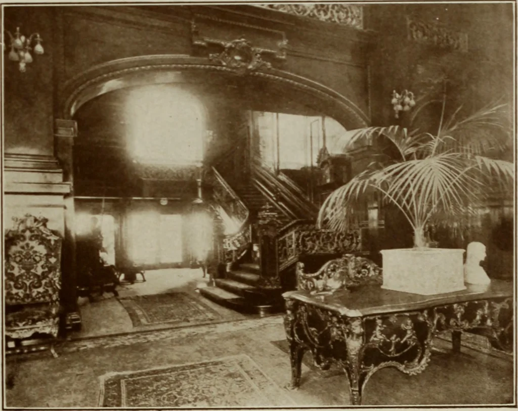 An illustration from The Architect & engineer of California and the Pacific Coast, 1905, leaf 60